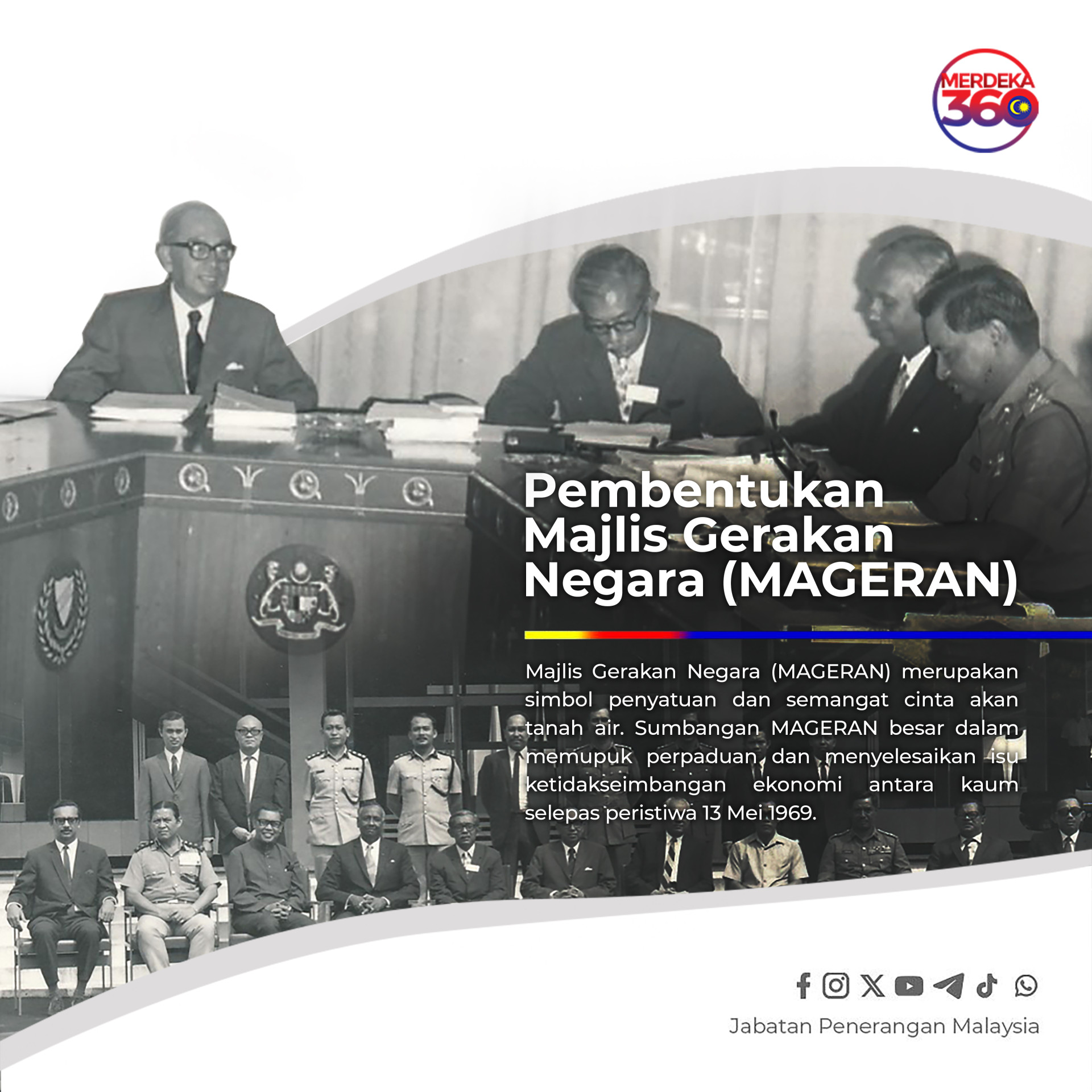 PEMBENTUKAN MAJLIS GERAKAN NEGARA (MAGERAN)