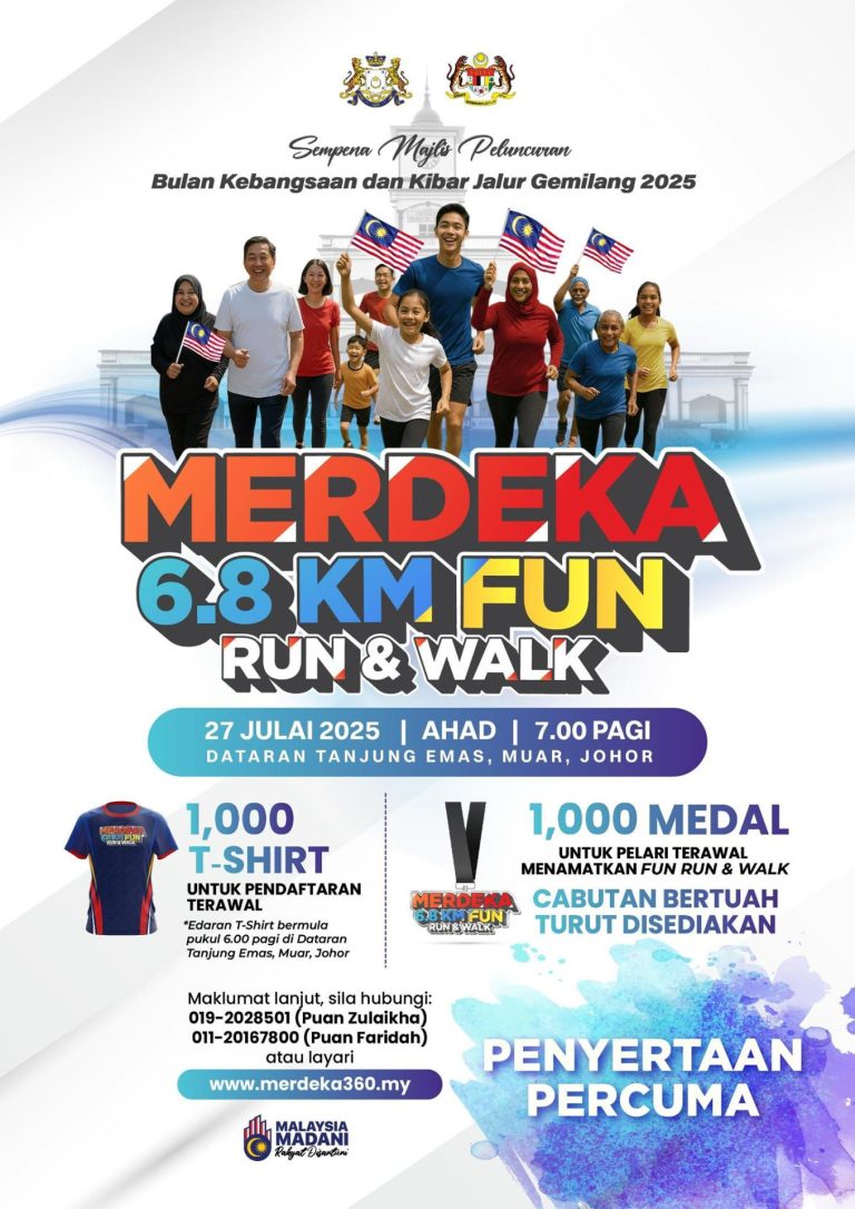 MERDEKA 6.8 KM FUN RUN & WALK
